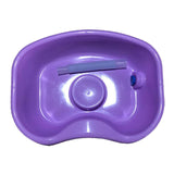 Maxbell In Bed Shampoo Hair Washing Basin Bathing Aid for Disabled Elderly Pregnancy Purple 70cm