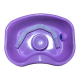 Maxbell In Bed Shampoo Hair Washing Basin Bathing Aid for Disabled Elderly Pregnancy Purple 150cm