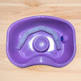 Maxbell In Bed Shampoo Hair Washing Basin Bathing Aid for Disabled Elderly Pregnancy Purple 150cm