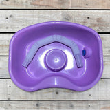 Maxbell In Bed Shampoo Hair Washing Basin Bathing Aid for Disabled Elderly Pregnancy Purple 150cm