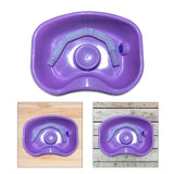 Maxbell In Bed Shampoo Hair Washing Basin Bathing Aid for Disabled Elderly Pregnancy Purple 150cm