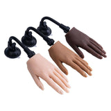 Silicone Practice Hand for Acrylic Nails Movable Flexible Fake Hand Style 1