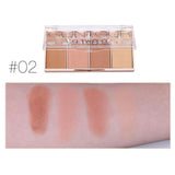 Maxbell Bronzer  Highlighter & Blush Bronzer Blush Makeup Palette Blusher Palette 02