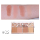 Maxbell Bronzer  Highlighter & Blush Bronzer Blush Makeup Palette Blusher Palette 02