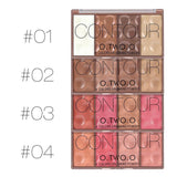 Maxbell Bronzer  Highlighter & Blush Bronzer Blush Makeup Palette Blusher Palette 03