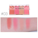Maxbell Bronzer  Highlighter & Blush Bronzer Blush Makeup Palette Blusher Palette 03