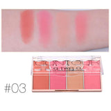 Maxbell Bronzer  Highlighter & Blush Bronzer Blush Makeup Palette Blusher Palette 03