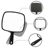 Maxbell Salon Barber Hairdressers Large Handheld Mirror with Handle for Salon Home