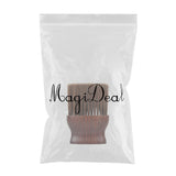 Maxbell Barber Hair Cutting Brush Hairbrush Wooden Handle Cutting Skin-friendly M