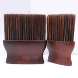 Maxbell Barber Hair Cutting Brush Hairbrush Wooden Handle Cutting Skin-friendly M