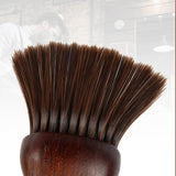 Maxbell Barber Hair Cutting Brush Hairbrush Wooden Handle Cutting Skin-friendly M