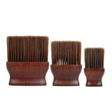 Maxbell Barber Hair Cutting Brush Hairbrush Wooden Handle Cutting Skin-friendly M