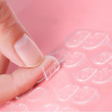 Maxbell Double-side Adhesive Sticker Transparent Nail Glue Art Decoration Tool 12pcs