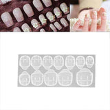 Maxbell Double-side Adhesive Sticker Transparent Nail Glue Art Decoration Tool 12pcs