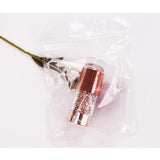 Maxbell Dual-ended White Clear Silicone Nail Stamping Stamper & Scraper Set Gold