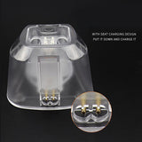 Maxbell Electric Hair Clipper Charging Stand for Wahl 8591 8148 4804  Transparent
