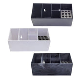 Maxbell Hairdressing Tool Box Storage Case Shears Hair Scissor Rack Black