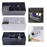 Maxbell Hairdressing Tool Box Storage Case Shears Hair Scissor Rack Black