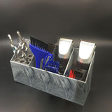 Maxbell Hairdressing Tool Box Storage Case Shears Hair Scissor Rack Black