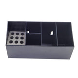 Maxbell Hairdressing Tool Box Storage Case Shears Hair Scissor Rack Black