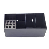 Maxbell Hairdressing Tool Box Storage Case Shears Hair Scissor Rack Black