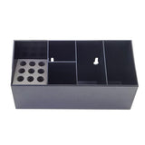 Maxbell Hairdressing Tool Box Storage Case Shears Hair Scissor Rack Black