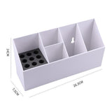 Maxbell Hairdressing Tool Box Storage Case Shears Hair Scissor Rack White