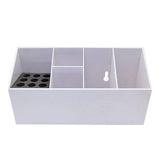 Maxbell Hairdressing Tool Box Storage Case Shears Hair Scissor Rack White