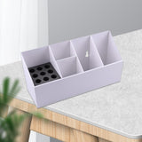 Maxbell Hairdressing Tool Box Storage Case Shears Hair Scissor Rack White