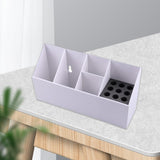 Maxbell Hairdressing Tool Box Storage Case Shears Hair Scissor Rack White