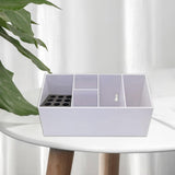 Maxbell Hairdressing Tool Box Storage Case Shears Hair Scissor Rack White
