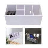 Maxbell Hairdressing Tool Box Storage Case Shears Hair Scissor Rack White