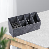 Maxbell Hairdressing Tool Box Storage Case Shears Hair Scissor Rack Marbling
