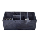 Maxbell Hairdressing Tool Box Storage Case Shears Hair Scissor Rack Marbling