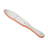 Maxbell Double-Side Foot Rasp File Hard Skin Remover Pedicure Rasps Scrubber Cleaner orange