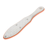Maxbell Double-Side Foot Rasp File Hard Skin Remover Pedicure Rasps Scrubber Cleaner orange