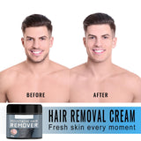 Maxbell Fast-Working Professional Effective Shaving Cream Removal for Men Beard Face 50g