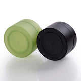 3 Packs 50ml PVC Containers Jars w/ Lined Cap for Cosmetic Lotion Cream Green