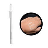 1pcs Korean Style White Skin Marker for Eyebrow Micrometer Measurement Tool