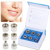 6pcs/set Dermabrasion Heads Microdermabrasion Exfoliator for All Skin Types