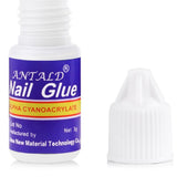 5 Bottle Acrylic Nail Art Glue French False Tips Manicure Fake Nails Glue