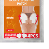 Butt-Lift Shaping Patch Moisturizing Plant Extract Buttock Lifting Pad 4 Pcs