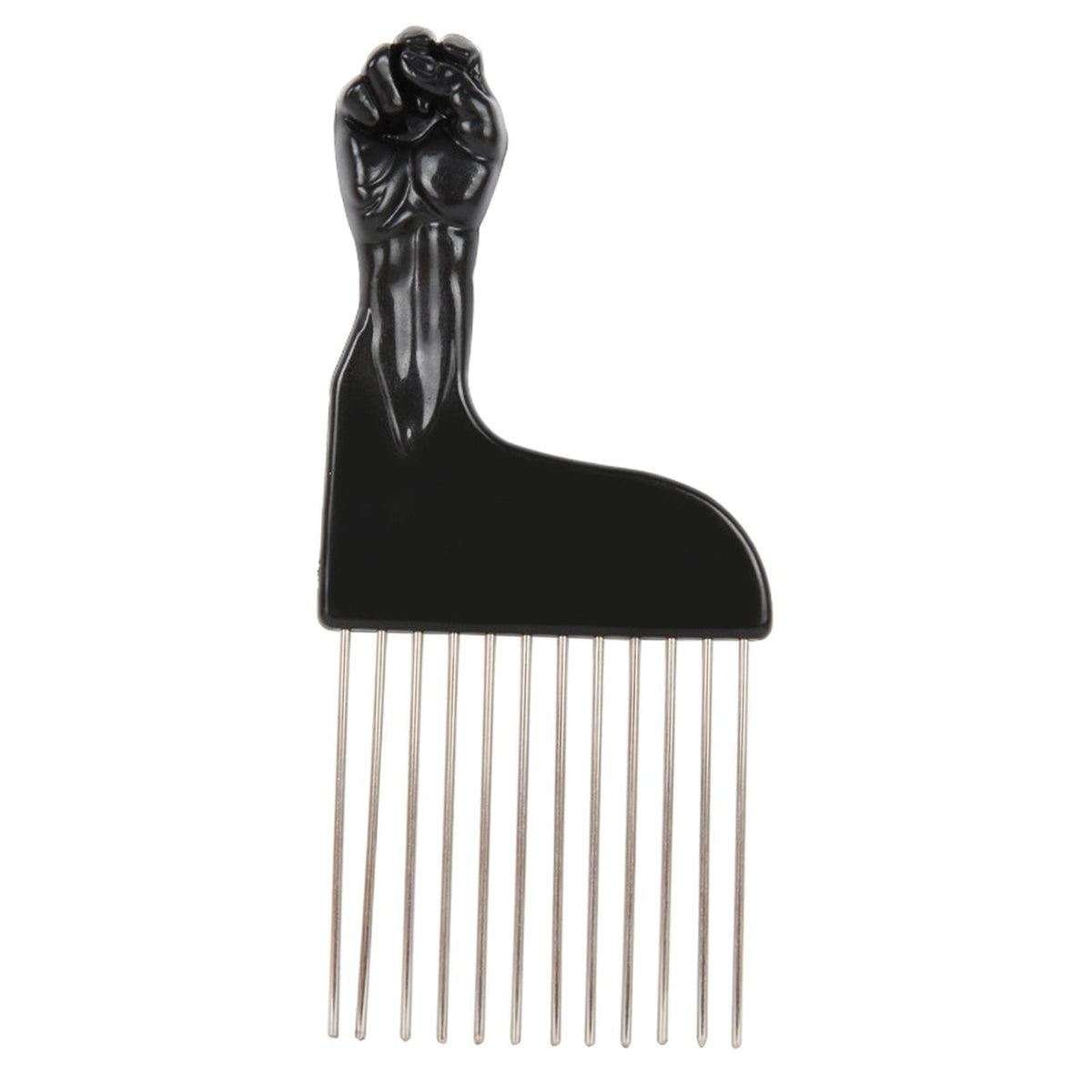 Hair Styling Tool For Curly Hair Black Fist Hair Comb For Women and Men C