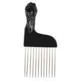 Maxbell Hair Styling Tool For Curly Hair Black Fist Hair Comb For Women and Men C - Aladdin Shoppers