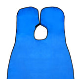 Beard Shaving Bib Beard Apron for Men Shaving Trimming Beard Cape blue