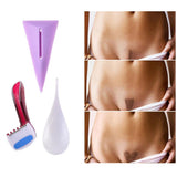 Bikini Razor Shaver Shaping Tool for Pubic Hair and Skin Triangle