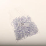 100PCS Disposable Glue Rings Cups for Volume Lashes Nail Art Ink Rings white