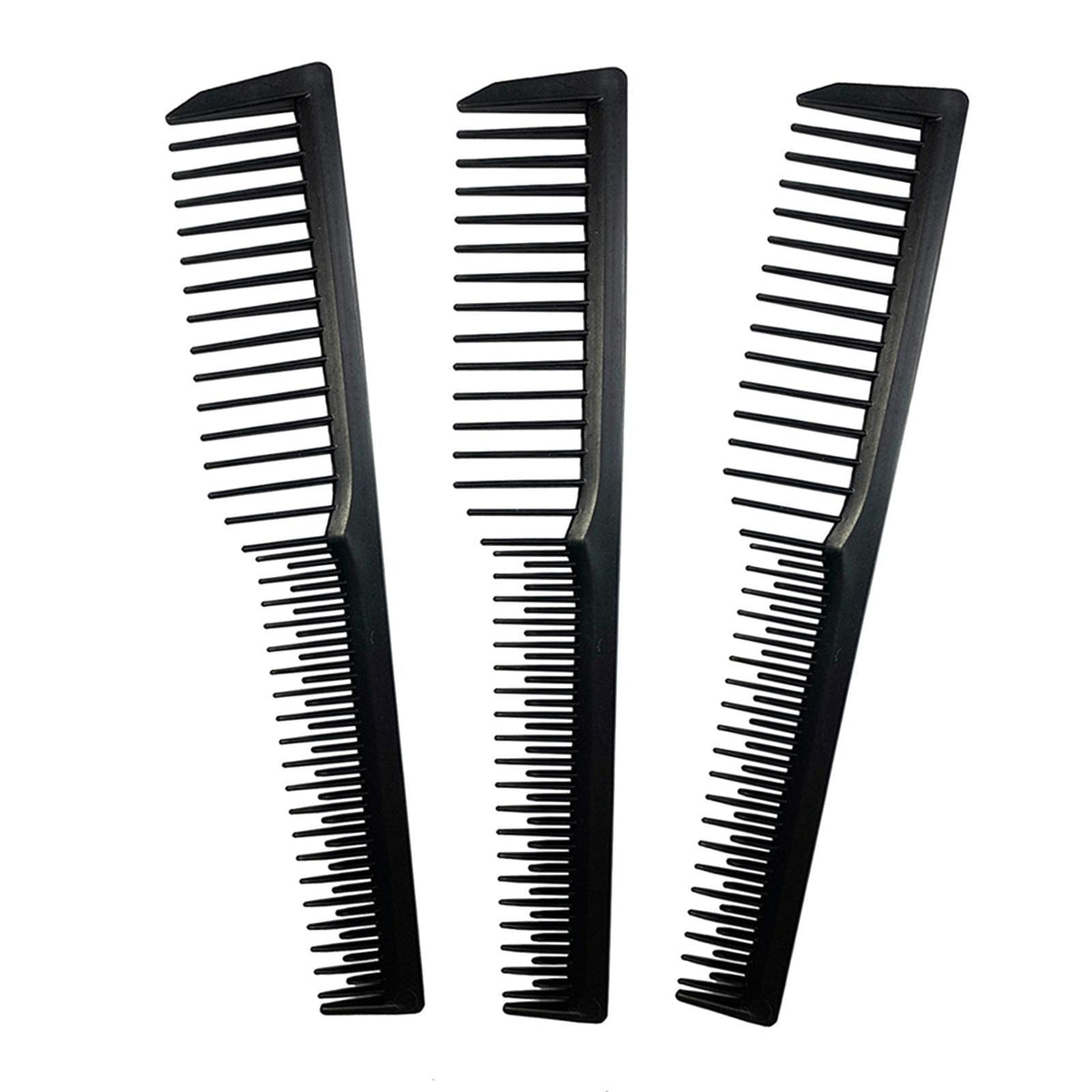 Carbon Fibre Barber Comb Salon Styling Comb Tools Black Durable Lightweight