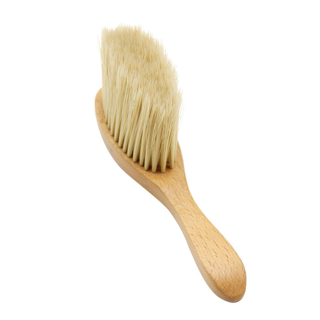 Maxbell Natural Soft Hair Brush Barber Hairdressing Haircutting Hairdressing Tool - Aladdin Shoppers