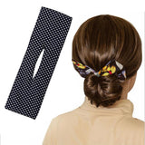 Maxbell Deft Bun Fashion Hair Bands Women Summer Knotted Wire Headband Print O - Aladdin Shoppers